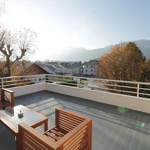 La Terrasse Du Grand-port, Joli T2 à 300m Du Lac Du Bourget Appartement